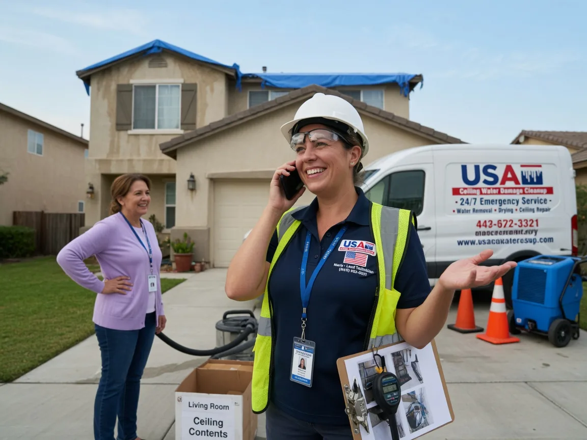 Ceiling Water Damage Restoration Rock, MI FAQs
